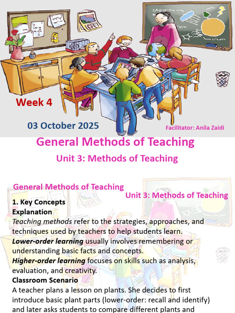 Unit 3 Methods of Teaching | PDF | Learning | Constructivism ...
