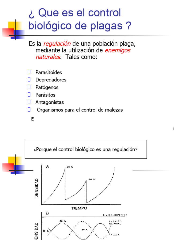 Control Biológico | PDF | Control biológico de plagas | Plaga (organismo)