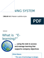 E Learning System