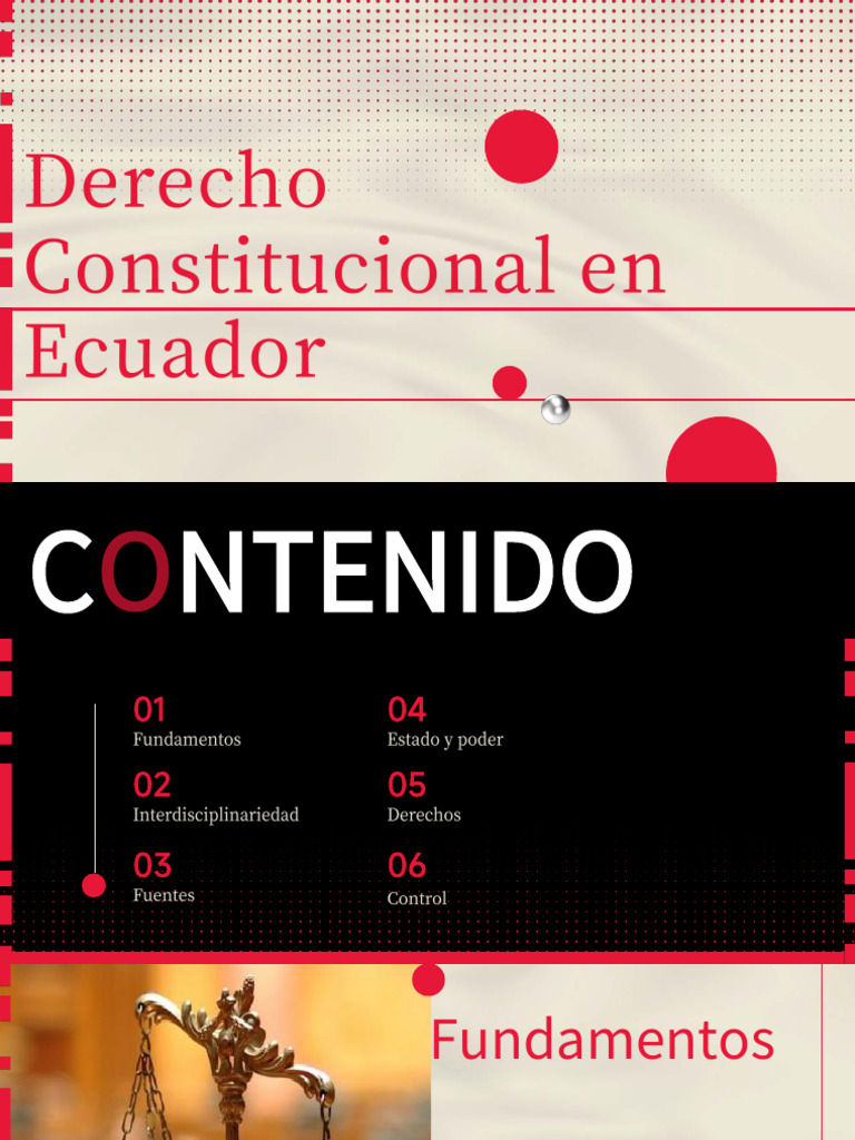 Derecho Constitucional en Ecuador | PDF | Constitución | Ley constitucional