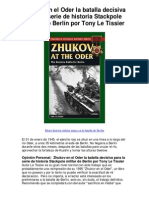 Zhukov en el Oder la batalla decisiva para la serie de historia Stackpole militar de Berlín por Tony Le Tissier - Averigüe por qué me encanta!