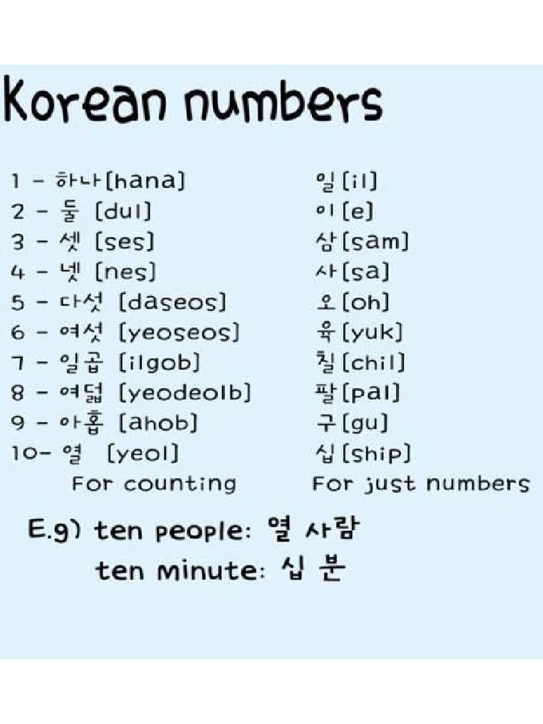 Numbers | PDF