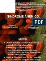 Sindrome Anemico