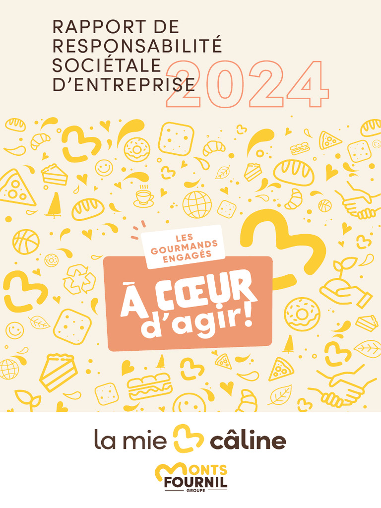 Rapport RSE 2024 de La Mie Câline | PDF | Responsabilité sociétale des ...