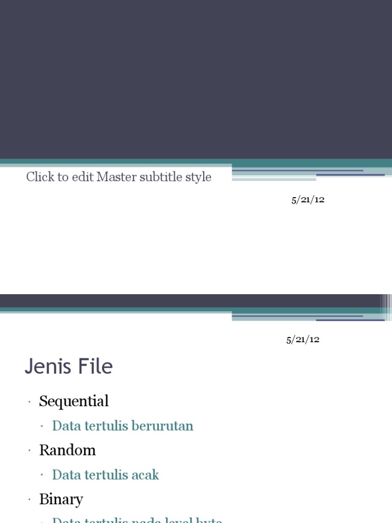 File Handling in Programming Basics | PDF