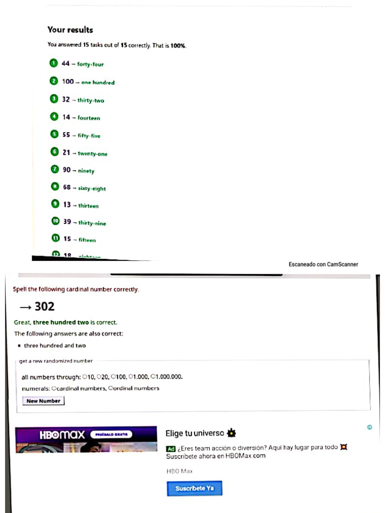 Numbers | PDF