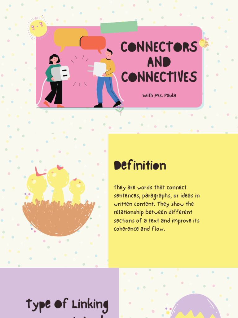 Understanding Connectors and Connectives | PDF