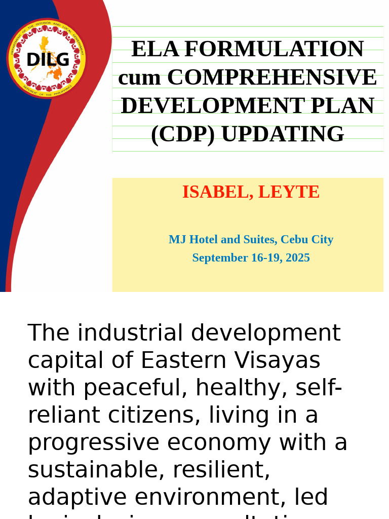 CDP Updating and Local Governance Guide | PDF | Emergency Management ...