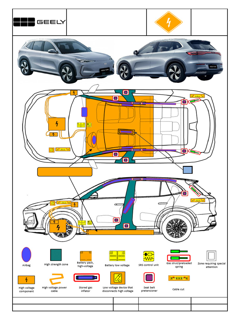 Geely EX5 2024 User Manual | PDF | Airbag | Seat Belt