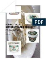 Business Plan Concentrated Yoghurt