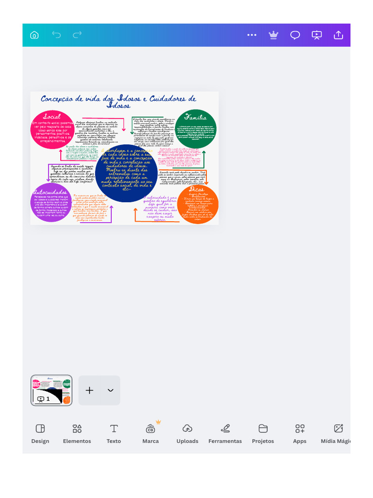 Colorful Circular Concept Map Infographic - Apresentação (4-3) | PDF ...