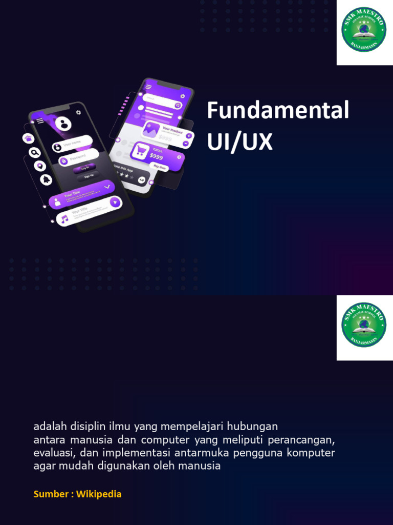 Panduan Dasar UI/UX untuk Desain Efektif | PDF