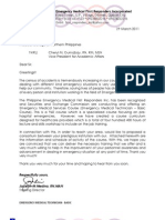EMT Proposal Letter To MCNP
