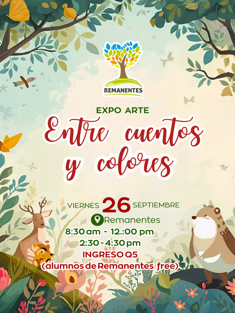 Expo Arte: Cuentos y Colores 2023 | PDF