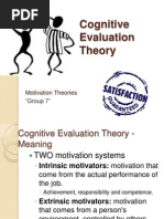 Cognitive Evaluation Theory