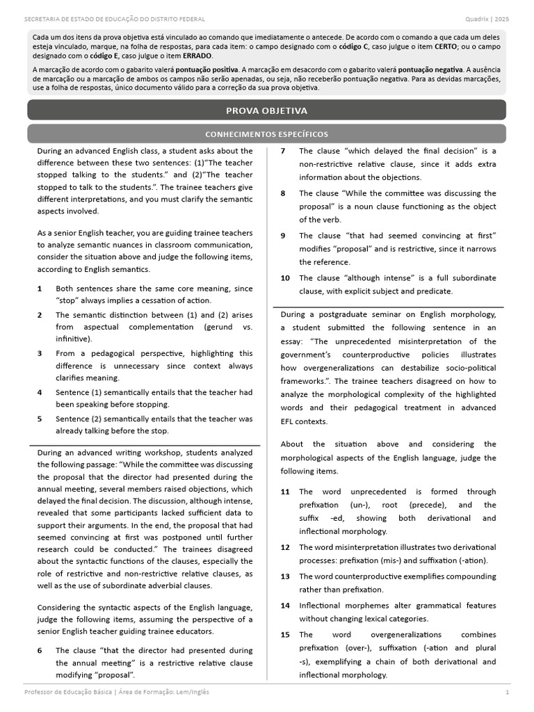 English Teaching Assessment Guide | PDF | Educational Assessment ...