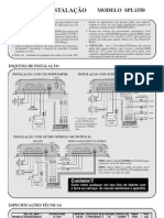 Manual de Instalação: Modelo Spl1550