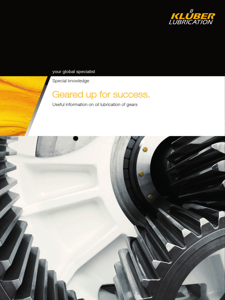 Oil Lubrication of Gears | PDF | Lubricant | Corrosion