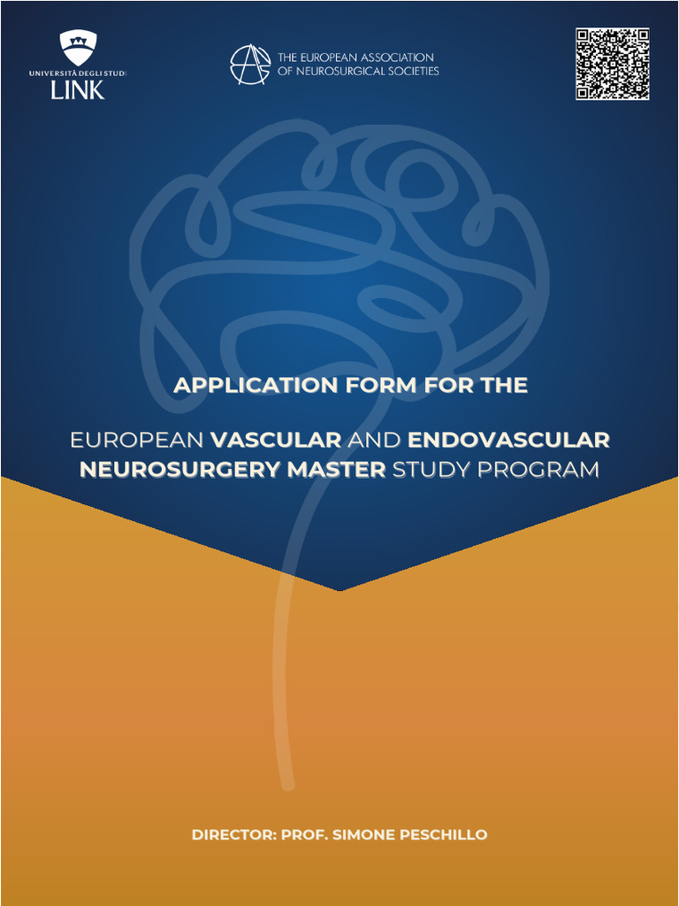 Application Form | PDF | Neurosurgery | Interventional Radiology