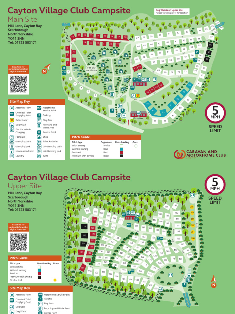 Cayton Bay Holiday Park Map Pdf Outdoor Recreation Photo Inspiration