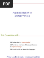 SystemVerilog Veriflcation