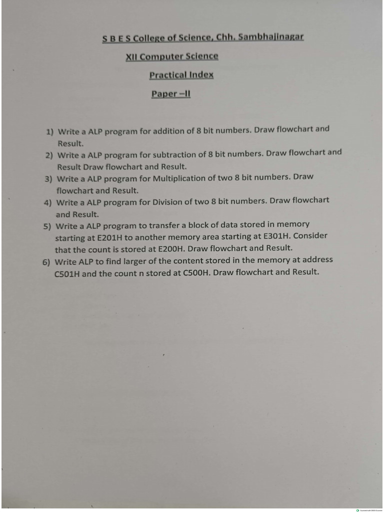 Comp Sci Paper 2 | PDF