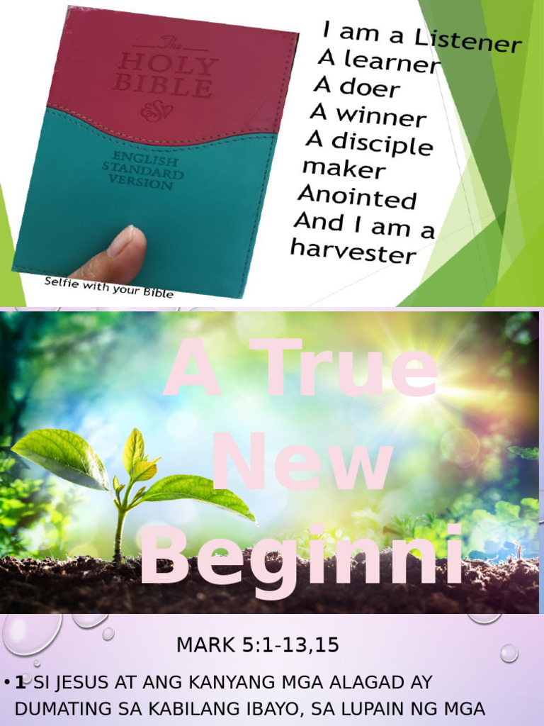 A New True Beginning | PDF