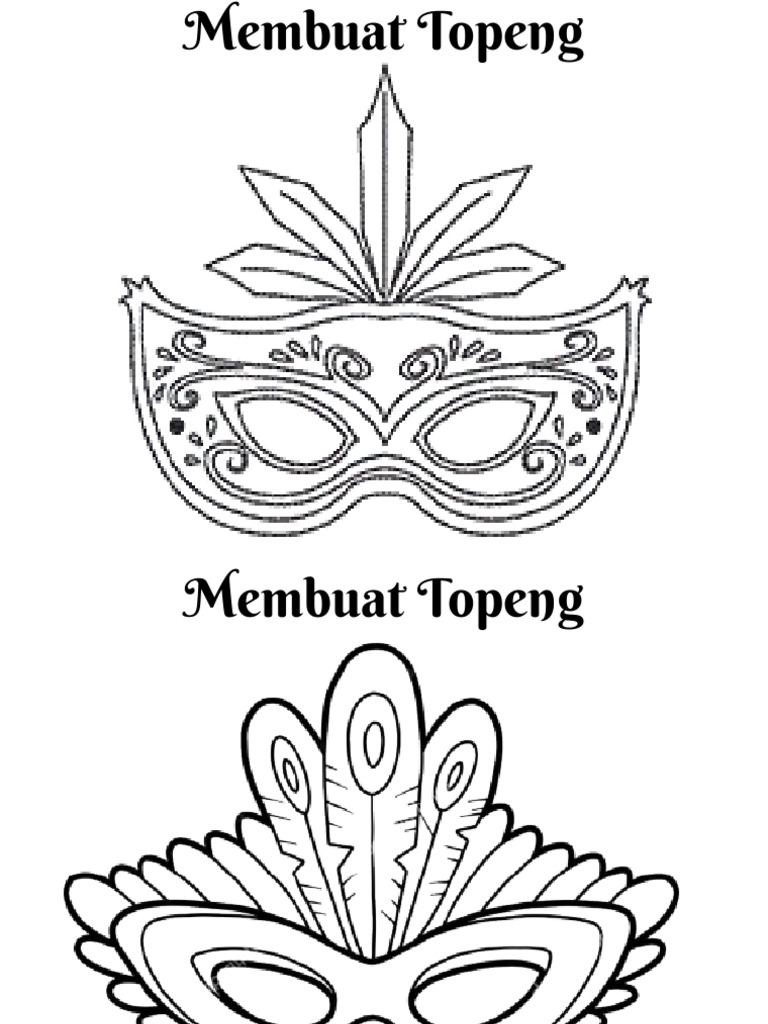 Membuat Topeng | PDF