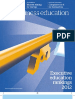 FT Executive Education Rankings