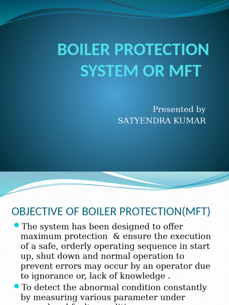 Boiler Protection System Overview | PDF | Boiler | Energy Technology