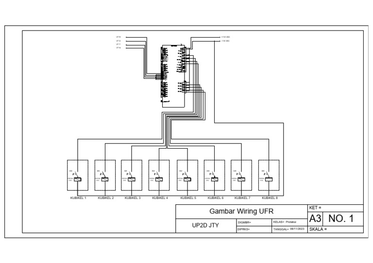 UFR Wiring Diagram and Protection Details | PDF