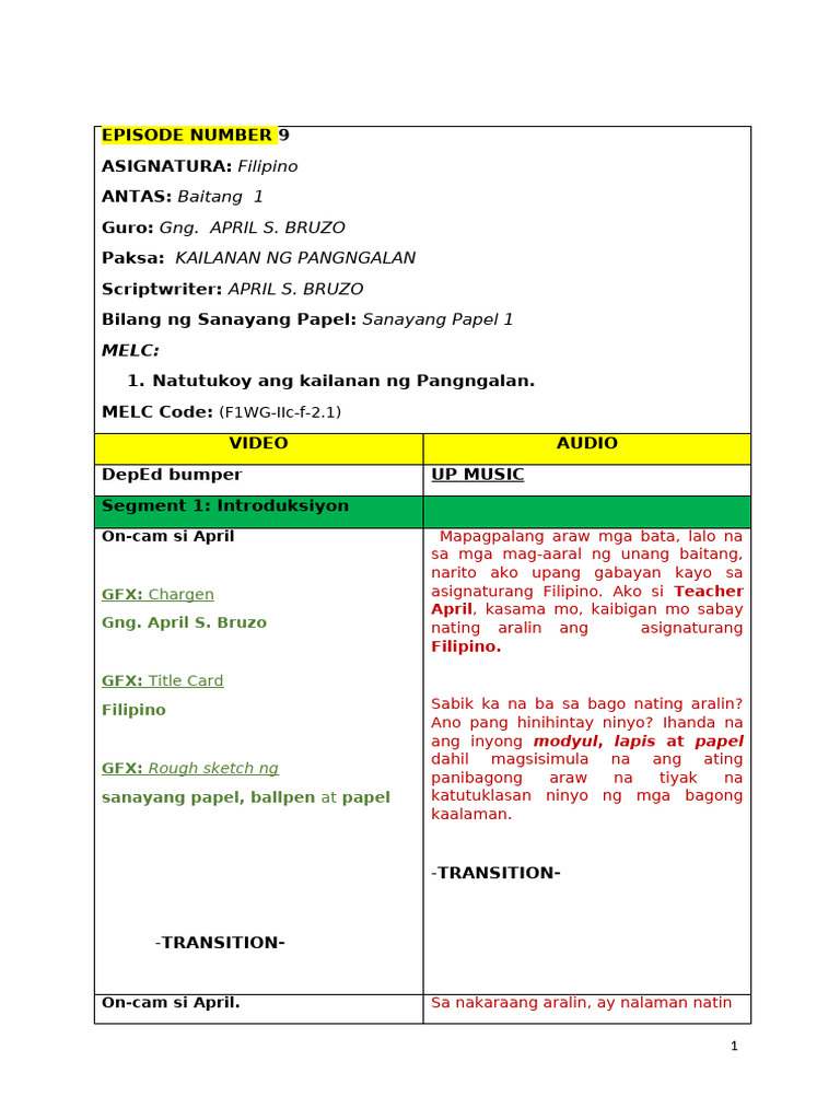 Script 2 | PDF