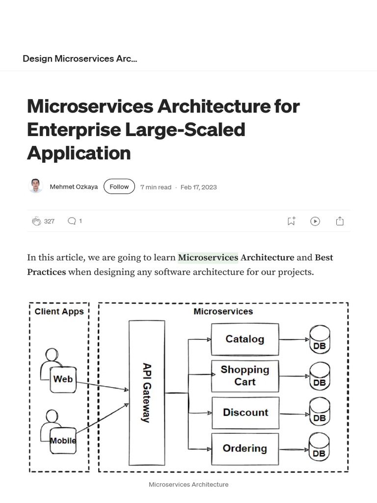 Microservices Architecture Best Practices | PDF | Information ...