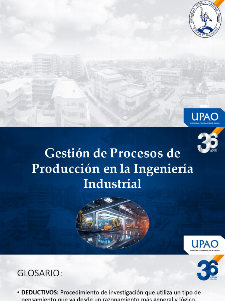 3 Gestion de Procesos de Produccion en La Ingenieria Industrial 3 | PDF ...