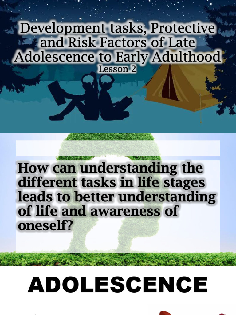 Adolescent Development: Tasks & Challenges | PDF | Adolescence | Self ...