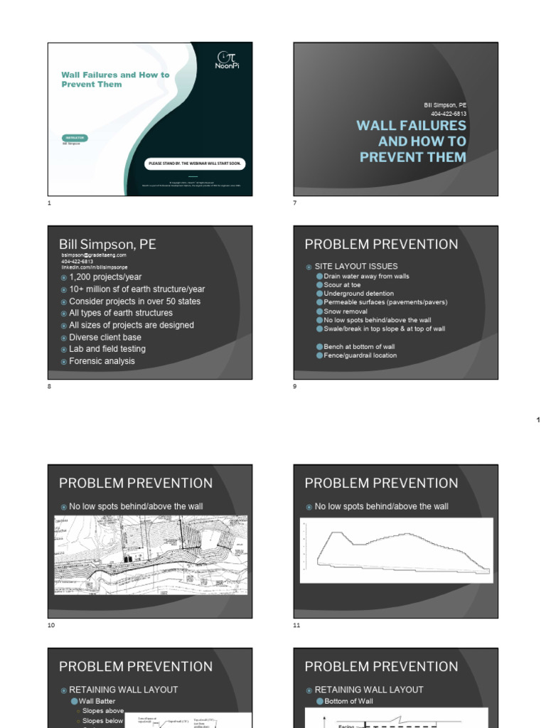 Preventing Wall Failures: Key Strategies | PDF | Building Materials ...