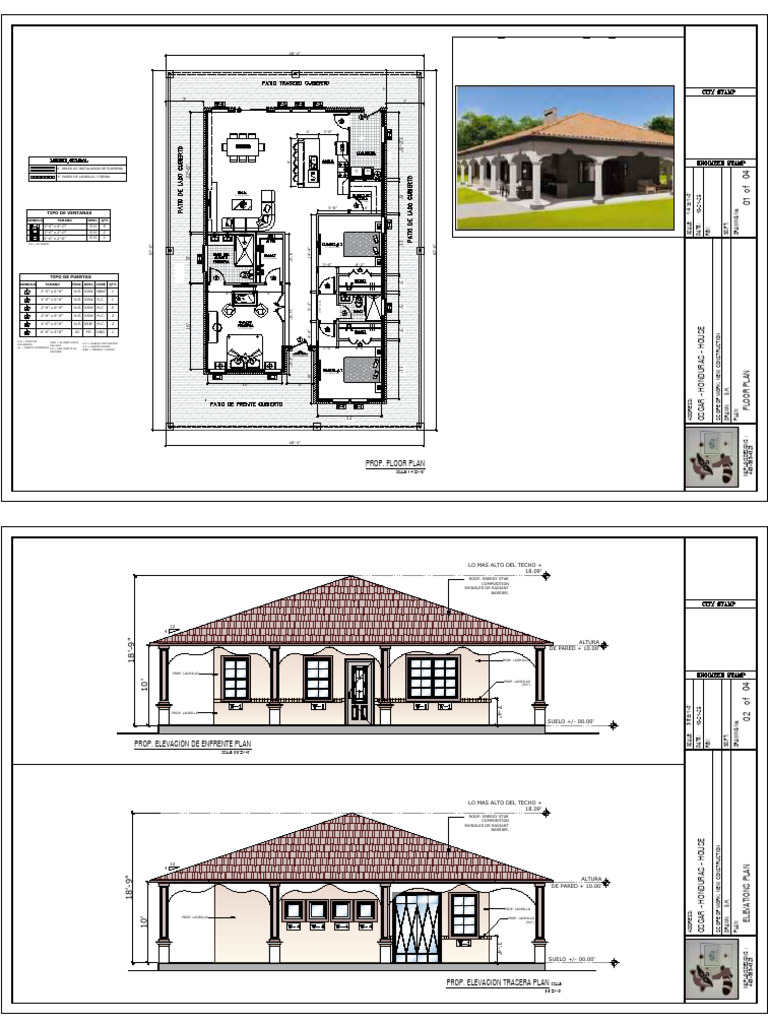 Hamilton House Design Plans | PDF | Structural Engineering