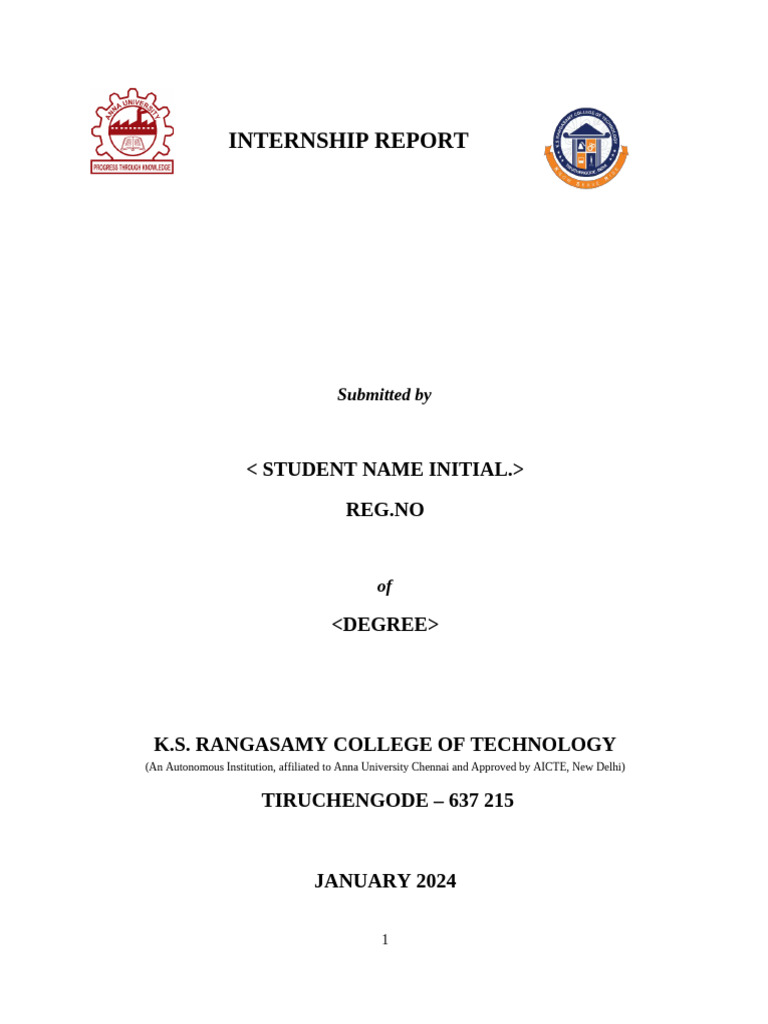 MBA Internship Report Overview | PDF | Business