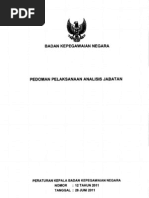 Download Perka Bkn No 12 Tahun 2011 Ttg Pedoman Pelaksanaan Analisis Jabatan by Josef Martin SN94266127 doc pdf