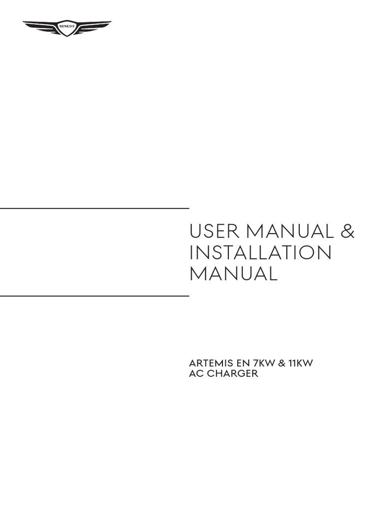 Artemis 7KW & 11KW AC Charger Manual | PDF | Battery Charger ...