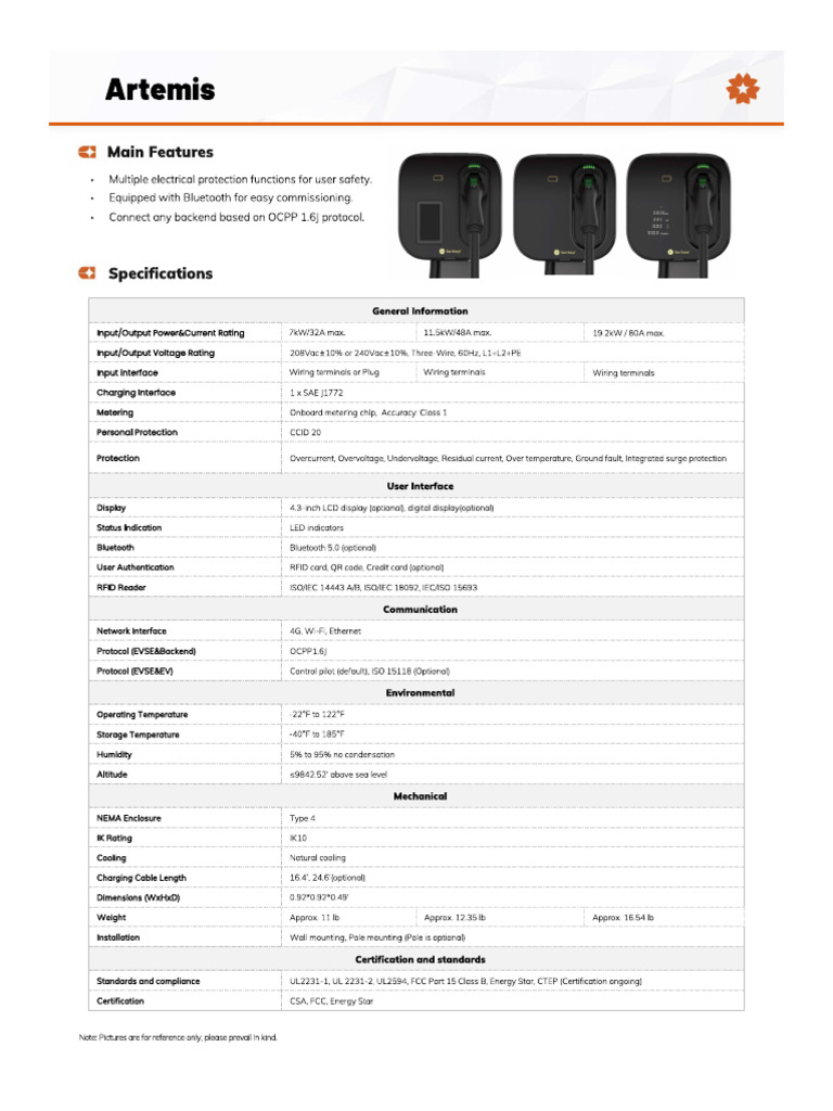 Artemis AC Charger User Manual | PDF | Battery Charger | Legal Liability