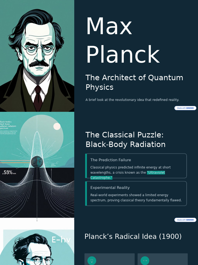 Max Planck 02 | PDF | Quantum Mechanics | Quantum