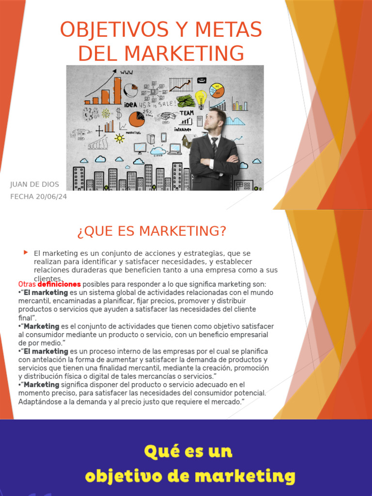 Objetivos y Estrategias de Marketing | PDF | Marketing | Procesos de ...