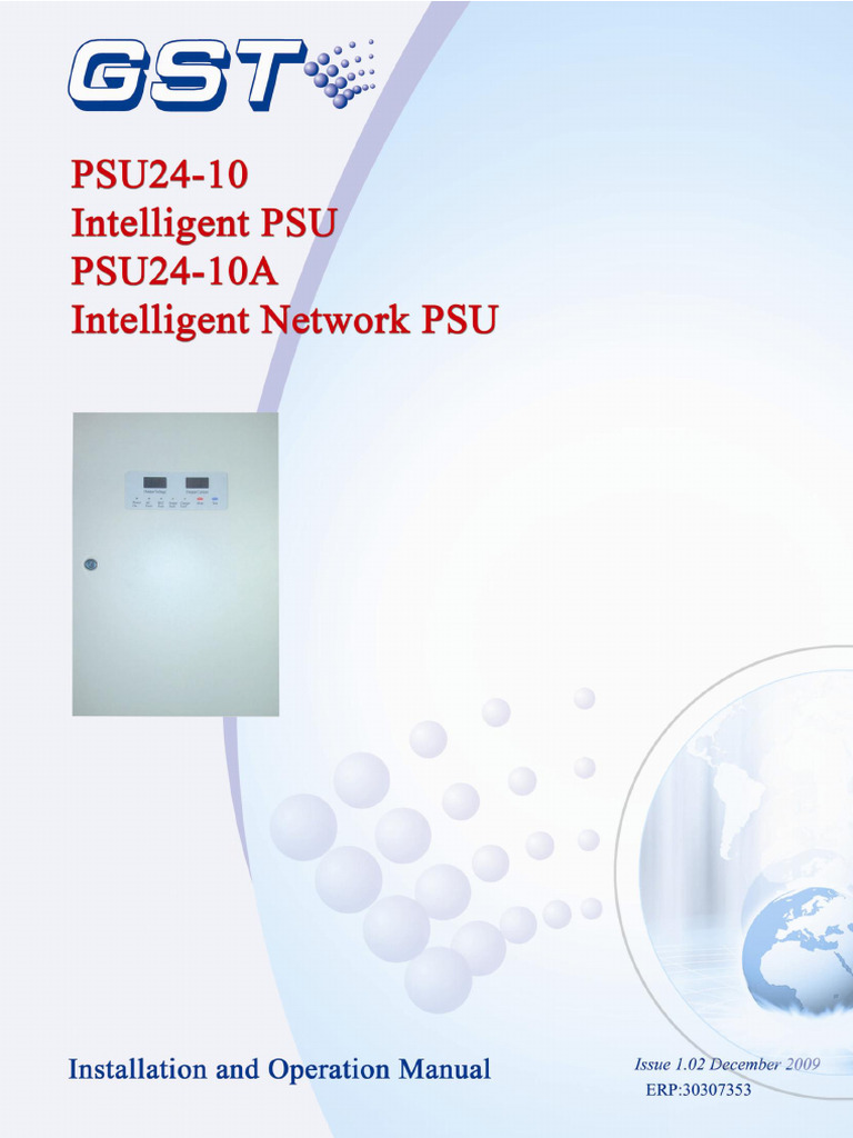 PSU24-10 10A Intelligent (Network) PSU Issue1.02 | PDF | Power Supply ...