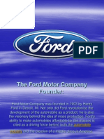 The Ford Motor Company Founder