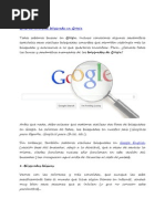 Guía de trucos de búsqueda en Google