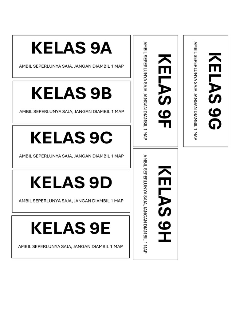 Label Absen | PDF