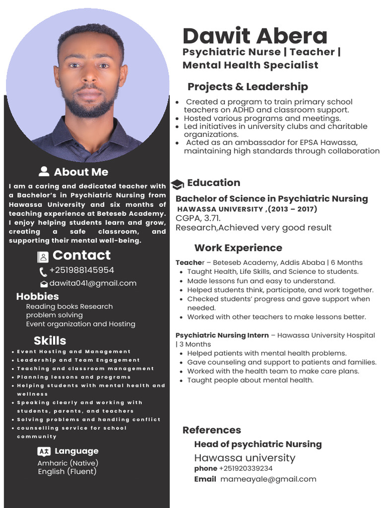 Modern Minimalist CV Resume - PDF 20251103 095337 0000 | PDF | Teachers ...