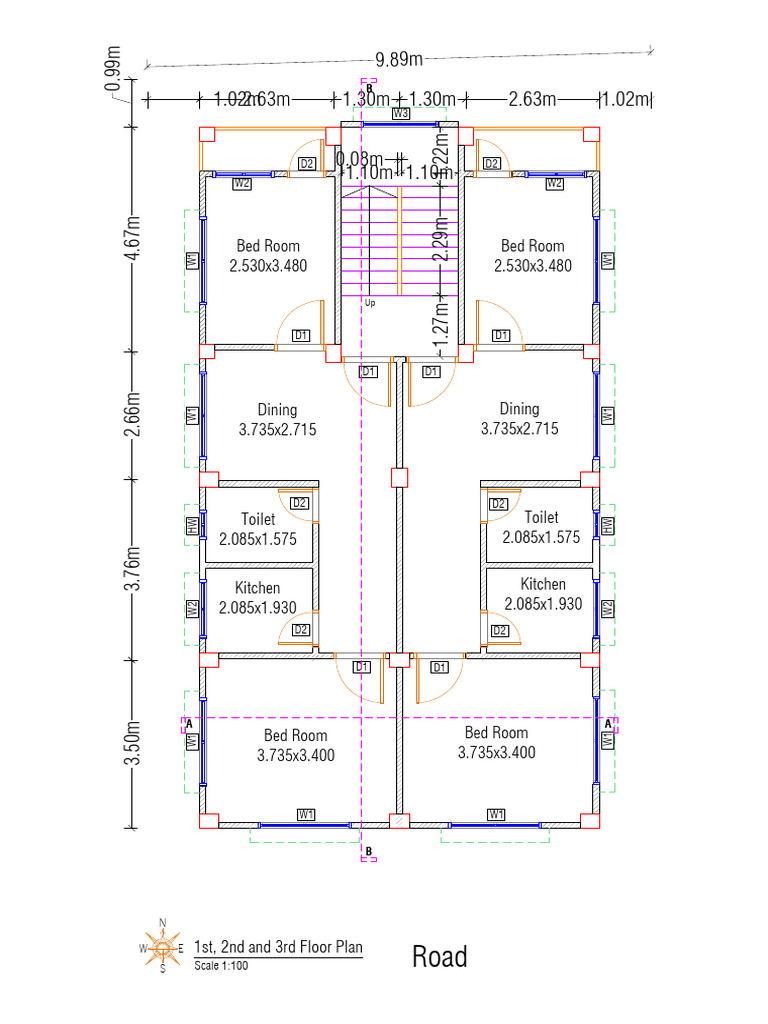 Detailed 1st to 3rd Floor Plans | PDF