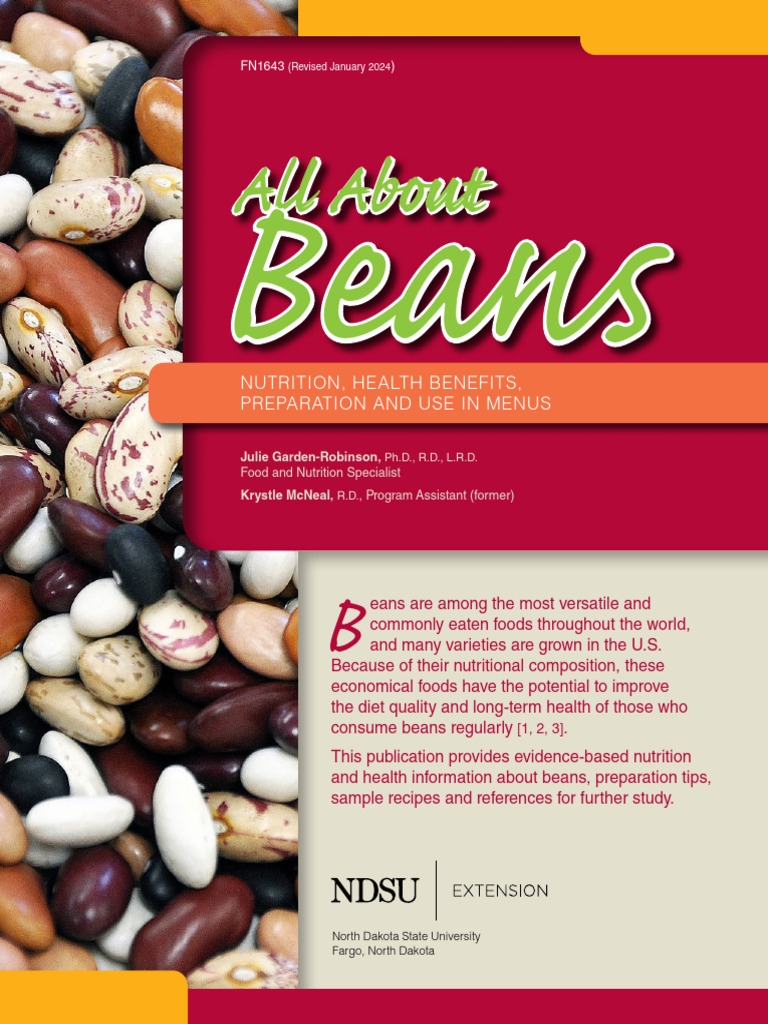 Health Benefits and Uses of Beans | PDF | Dietary Fiber | Diet & Nutrition
